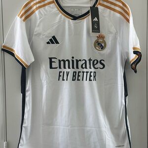 Real Madrid Vini Jr. Home Jersey 2023/24 Slim Fit Soccer Shirt